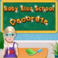 Baby Elsa School Decorate - Build your dream world