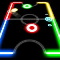 Glow Hockey Online - Who will score the most goals?