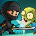 Ninja Kid vs Zombies - Kill all zombies